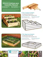 Preview for 1 page of YardCraft RAISED GARDEN BED Assembly Manual