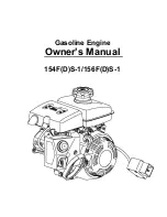 YARDMAX 154FS-1 Owner'S Manual preview