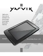 Yarvik PMP400 Instruction Manual preview