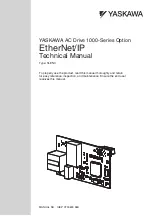 YASKAWA 1000-Series Technical Manual preview