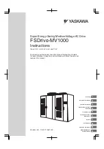 YASKAWA FSDrive-MV1000 Series Instructions For Use Manual preview
