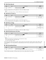 Preview for 261 page of YASKAWA GA500 series Programming