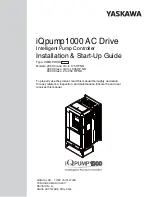 YASKAWA iQpump1000 Installation & Start?Up Manual preview