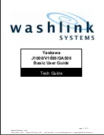 YASKAWA J1000 CIMR-JC series User Manual preview