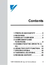 Preview for 3 page of YASKAWA JVOP-181 Technical Manual