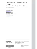 Preview for 20 page of YASKAWA L1000A Series Installation Manual