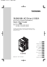 Предварительный просмотр 1 страницы YASKAWA L1000A Series Quick Start Manual