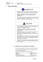 Preview for 3 page of YASKAWA Motoman DX200 Safety Notes