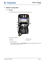 Предварительный просмотр 21 страницы YASKAWA motoman NX100 Instruction Manual