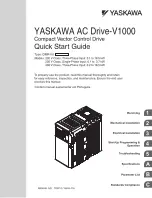 YASKAWA PROFINET V1000 Quick Start Manual preview