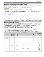 Preview for 59 page of YASKAWA T103 Installation & Primary Operation