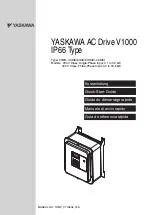 YASKAWA V1000 Series Quick Start Manual preview