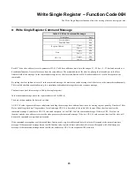 Предварительный просмотр 23 страницы YASKAWA Varispeed G7 Modbus Communication Manual