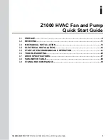 Preview for 3 page of YASKAWA Z1000 CIMR-ZU*A Series Quick Start Manual