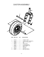 Предварительный просмотр 12 страницы Yazoo/Kees KKFW48171 Parts Manual