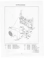 Preview for 3 page of Yazoo Commercial Front Cut Rider YHRK20 Parts Manual