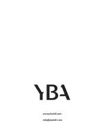 Preview for 14 page of YBA DESIGN Signature Owner'S Manual