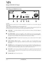 Предварительный просмотр 6 страницы YBA DESIGN WM202 Owner'S Manual