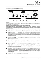 Предварительный просмотр 19 страницы YBA DESIGN WM202 Owner'S Manual