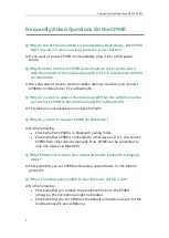 Preview for 1 page of Yealink CP900 Frequently Asked Questions