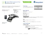 Yealink CP930W Telesystem Quick Reference Manual preview
