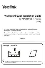 Yealink MP54 Quick Installation Manual preview