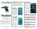 Yealink One Talk CP960 Quick User Manual preview