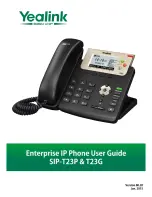 Yealink SIP-T23G User Manual предпросмотр