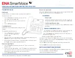 Предварительный просмотр 2 страницы Yealink SIP-T33G Quick Reference Manual