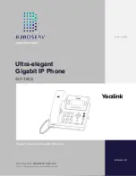 Yealink SIP-T42S IP Quick Start Manual preview