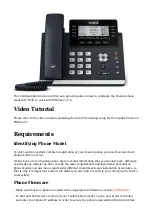 Preview for 2 page of Yealink SIP-T43U Configuration Manual