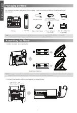 Preview for 2 page of Yealink SIP-T44U Quick Start Manual