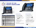 Yealink SIP-T48U Quick User Manual предпросмотр