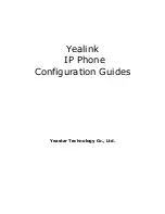 Yealink T18 Configuration Manuals preview