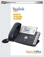 Preview for 1 page of Yealink T26P Basic Manual