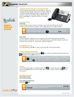 Preview for 2 page of Yealink T26P Basic Manual