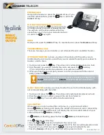 Preview for 3 page of Yealink T26P Basic Manual