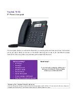 Preview for 3 page of Yealink T31G Manual