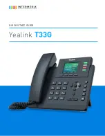 Yealink T33G Quick Start Manual preview