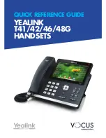 Yealink T41 Quick Reference Manual preview
