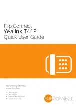Yealink T41P-Skype Quick User Manual preview