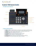 Preview for 1 page of Yealink T42S Quick Manual