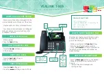 Yealink T46S Skype for Business Quick Reference Manual preview