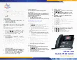 Предварительный просмотр 2 страницы Yealink T46U Quick User Manual