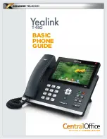 Preview for 1 page of Yealink T48G Basic Phone Manual