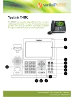 Preview for 1 page of Yealink T48G User Manual