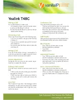 Preview for 4 page of Yealink T48G User Manual