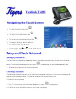 Yealink T48S Skype For Business Edition Manual preview