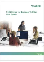 Yealink T48S Skype For Business Edition User Manual preview