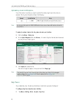 Предварительный просмотр 82 страницы Yealink T48S Skype For Business Edition User Manual